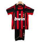 AC Milan 2006/07 Home Jersey Kids - Retro Soccer Jersey