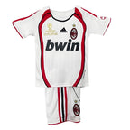 AC Milan 2006/07 UEFA Champions League Final Away Jersey Kids - Retro Soccer Jersey