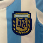 ARGENTINA 1986 HOME JERSEY KIDS RETRO EDITION - Retro Soccer Jersey