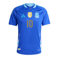 Argentina Away Messi 10 Jersey 24/25 Authentic - Retro Soccer Jersey