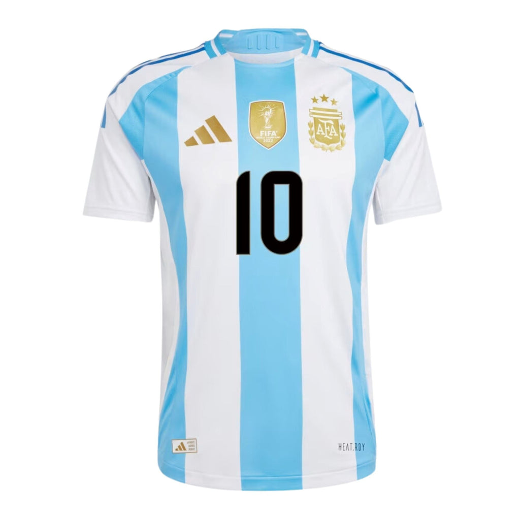 Argentina Home Messi 10 Jersey 24/25 Authentic - Retro Soccer Jersey