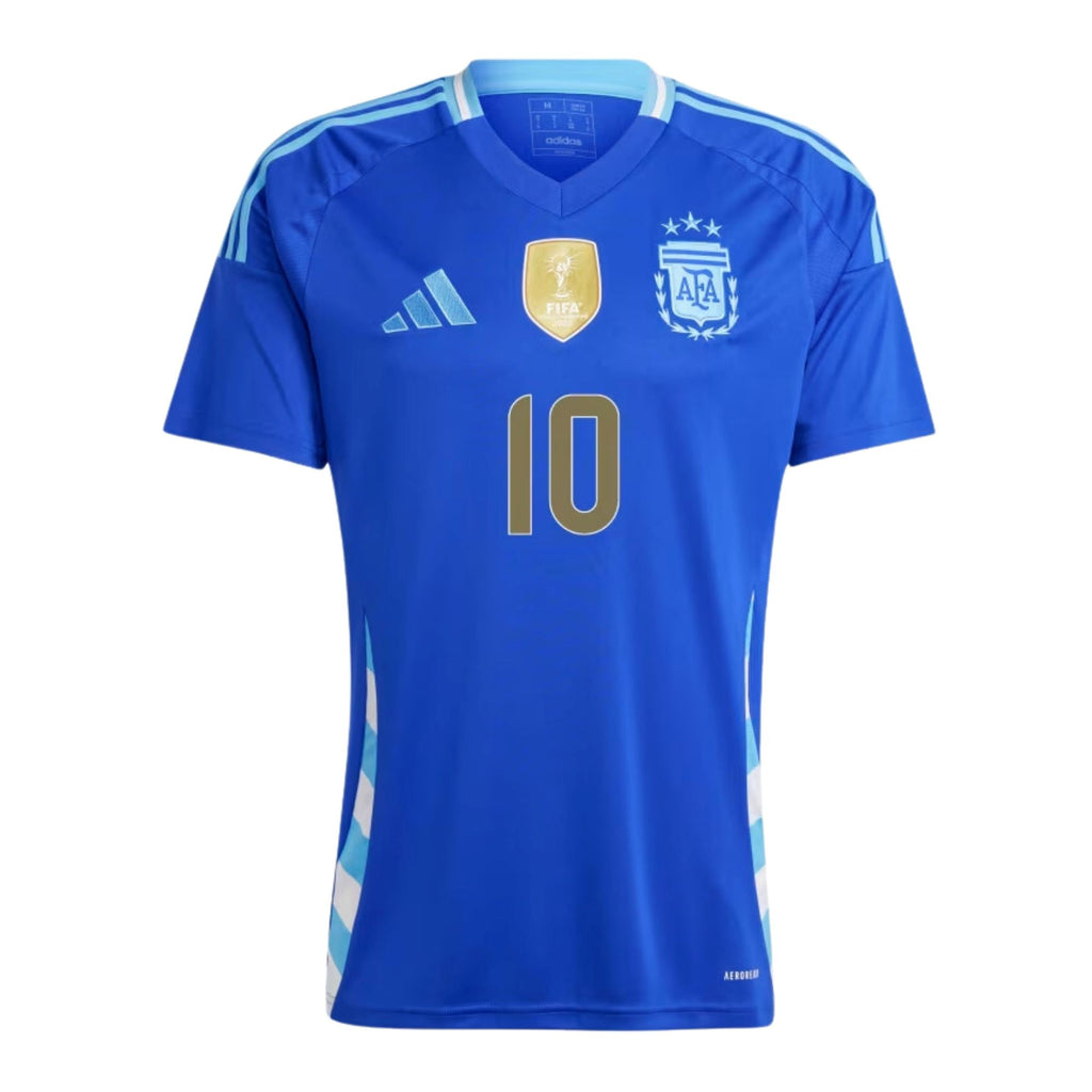 Argentina Away Messi 10 Jersey 24/25 - Retro Soccer Jersey