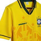 1994 BRAZIL HOME JERSEY - Retro Soccer Jersey