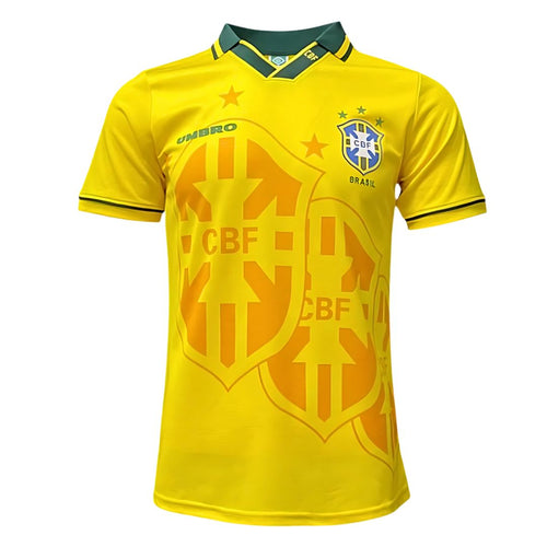 1994 BRAZIL HOME JERSEY - Retro Soccer Jersey