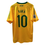 2010 Brazil Home Jersey Kaka 10 - Retro Soccer Jersey