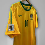 2010 Brazil Home Jersey Kaka 10 - Retro Soccer Jersey