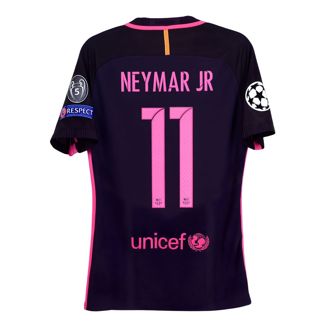 FC Barcelona 2015/16 Away Jersey Neymar Jr #11 - Retro Soccer Jersey