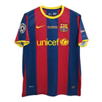 Barcelona FC 2010/11 Champions League Final Jersey Messi 10 - Retro Soccer Jersey