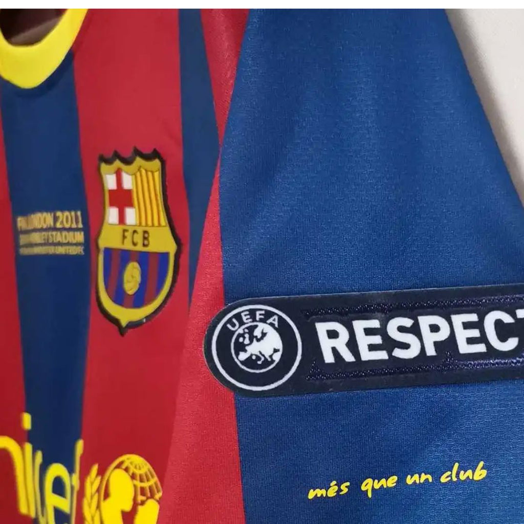 Barcelona FC 2010/11 Champions League Final Jersey Messi 10 - Retro Soccer Jersey