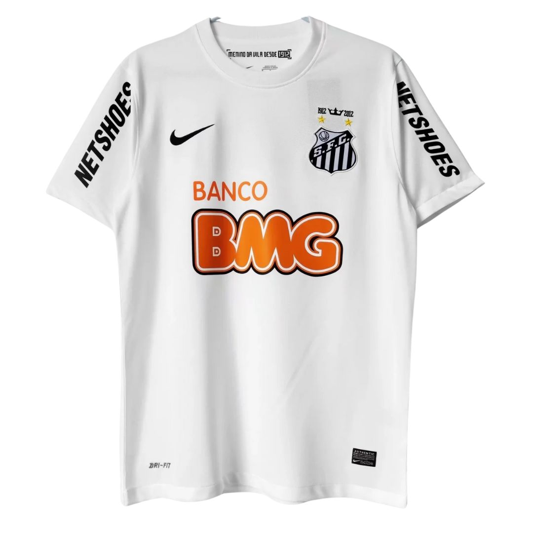 Neymar Jr. Santos FC Home Jersey 2011/12 - Retro Soccer Jersey
