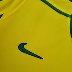 1998 Brazil Home Jersey Ronaldo 9 - Retro Soccer Jersey
