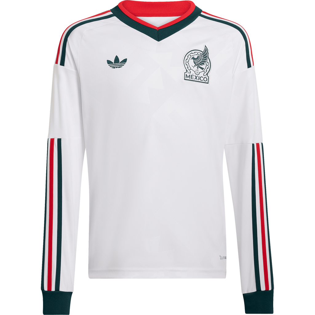 Youth Mexico Away 2026 Stadium Long Sleeve Jersey - Soccer Jersey