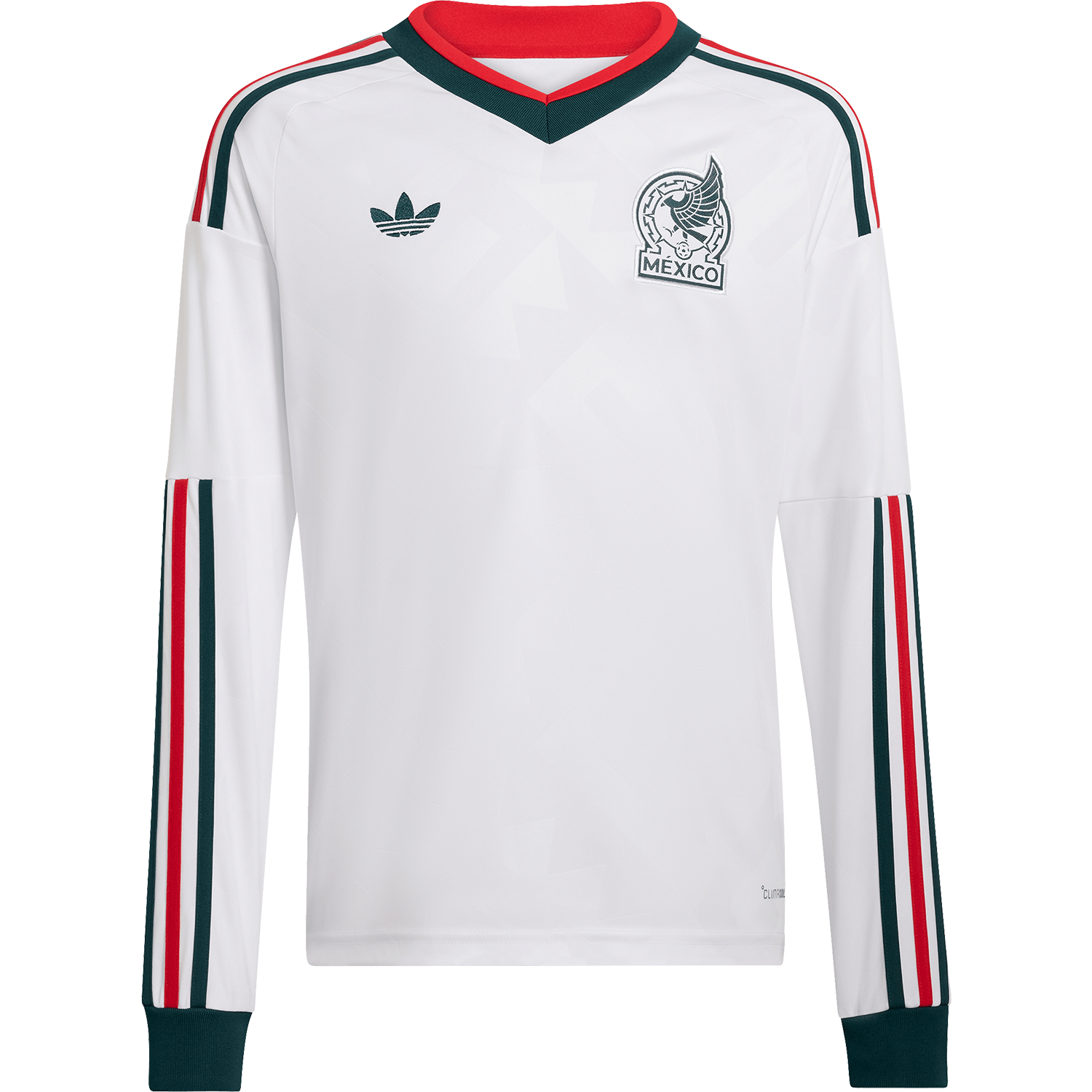 Youth Mexico Away 2026 Stadium Long Sleeve Jersey - Soccer Jersey