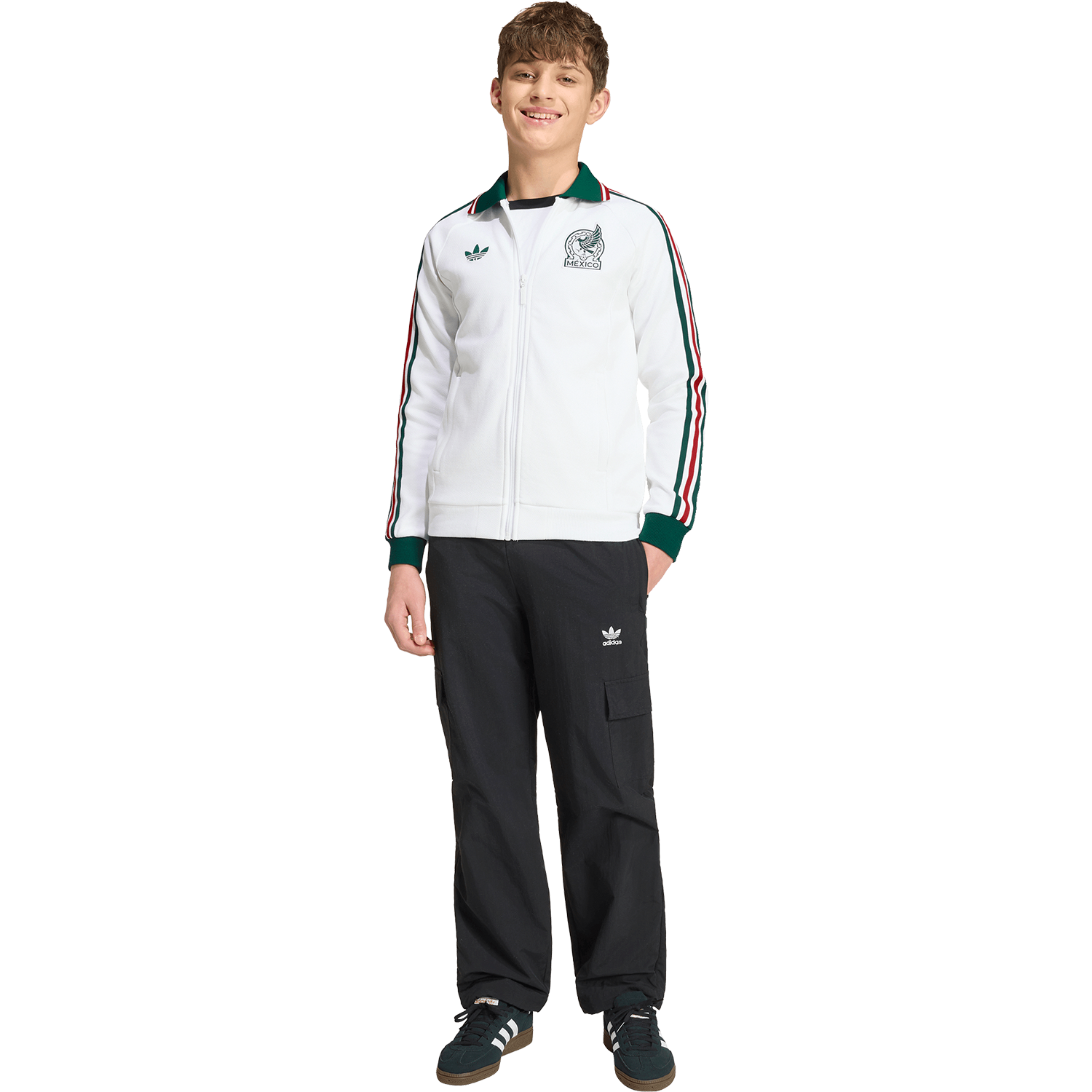 Youth Mexico Away Anthem Jacket - Sports Jacket