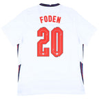 England 2020 European Championship Home Jersey - Retro Soccer Jersey