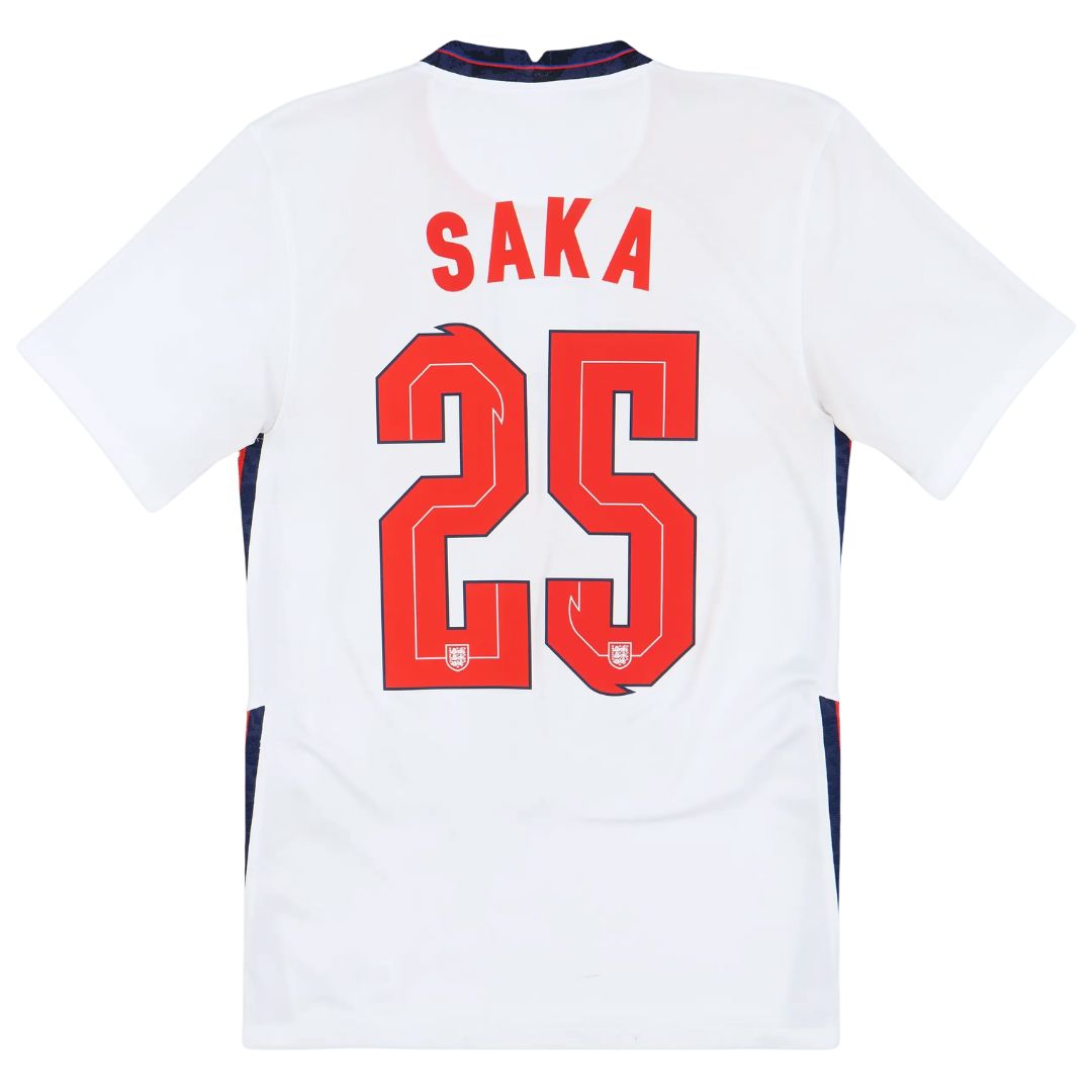 England 2020 European Championship Home Jersey - Retro Soccer Jersey