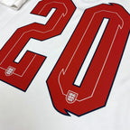 England 2020 European Championship Home Jersey - Retro Soccer Jersey