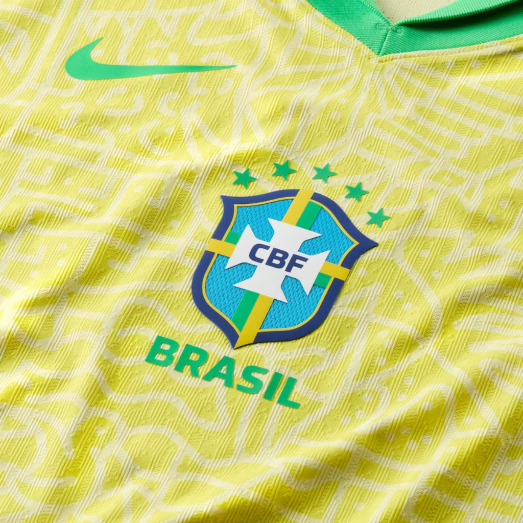 Brazil Home Jersey 24/25 Neymar #10 - Retro Soccer Jersey
