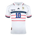 France 1998 World Cup Away Jersey Zidane 10 - Retro Soccer Jersey
