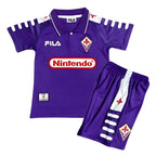 Fiorentina 1998 Home Jersey Kids Retro - Retro Soccer Jersey