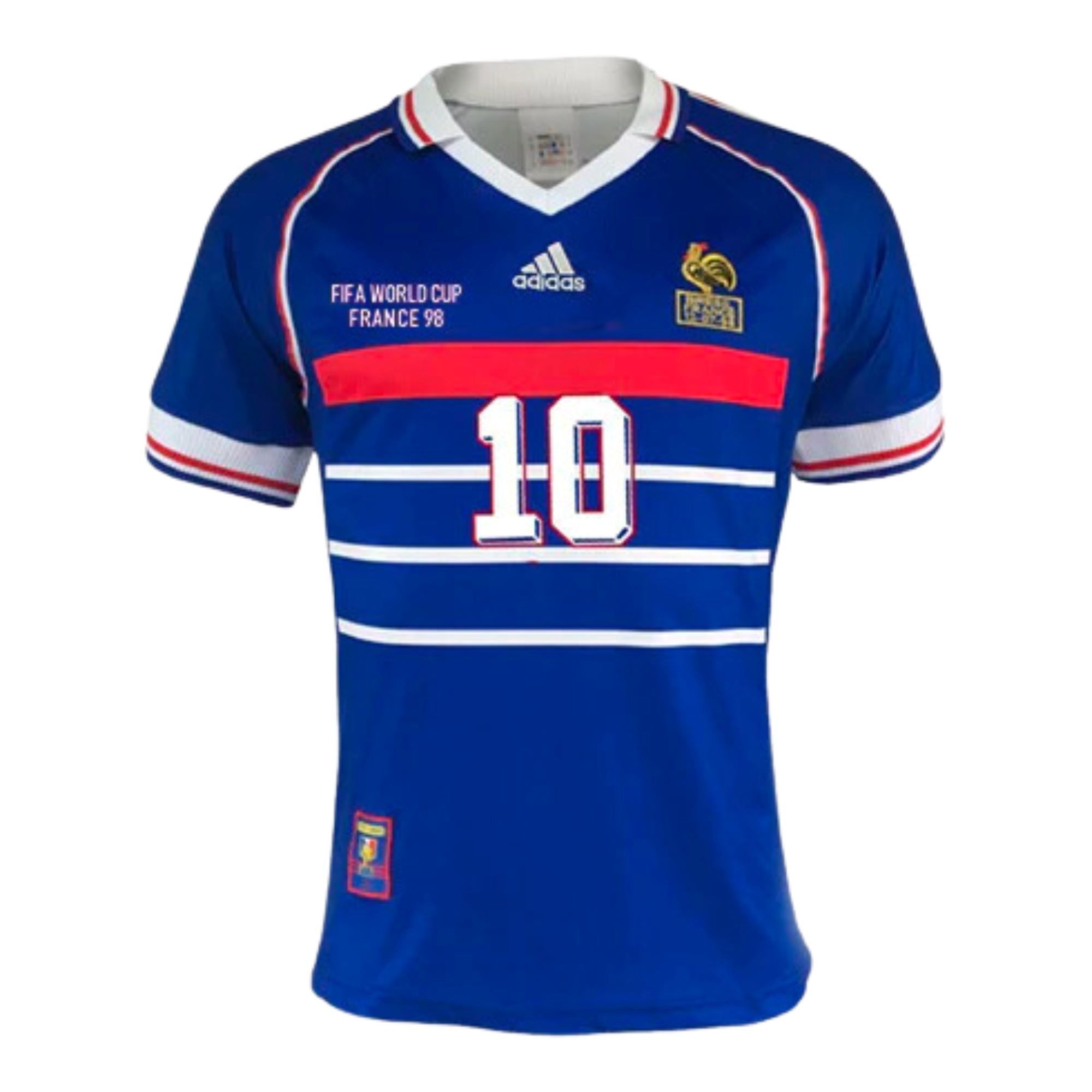 France 1998 World Cup Jersey Zidane - Retro Soccer Jersey