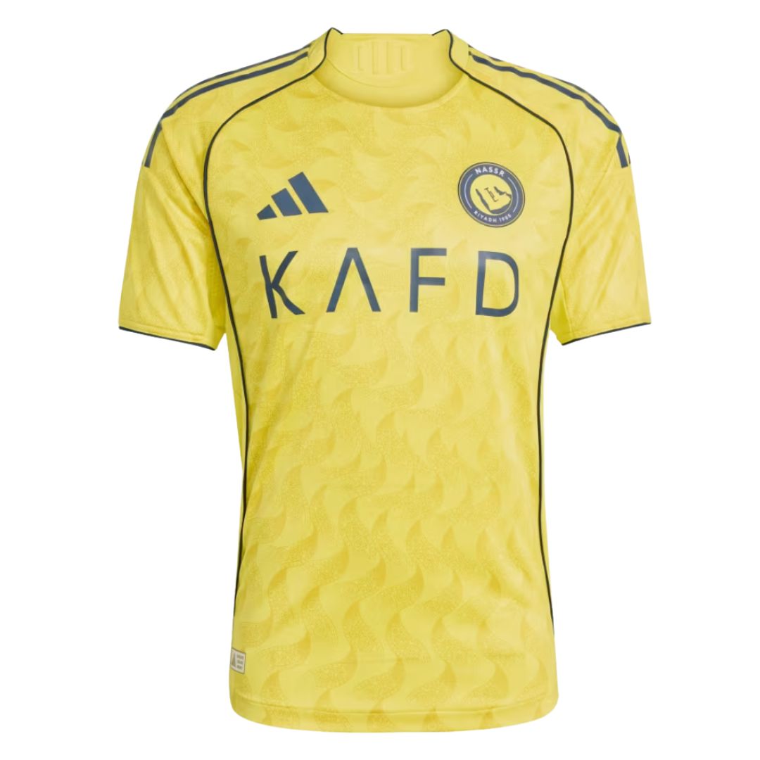 Al-Nassr 25/26 Home Jersey Authentic – Ronaldo 7 - Retro Soccer Jersey