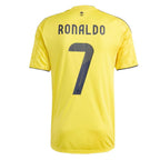 Al-Nassr Home Jersey 25/26 – Ronaldo 7 - Retro Soccer Jersey