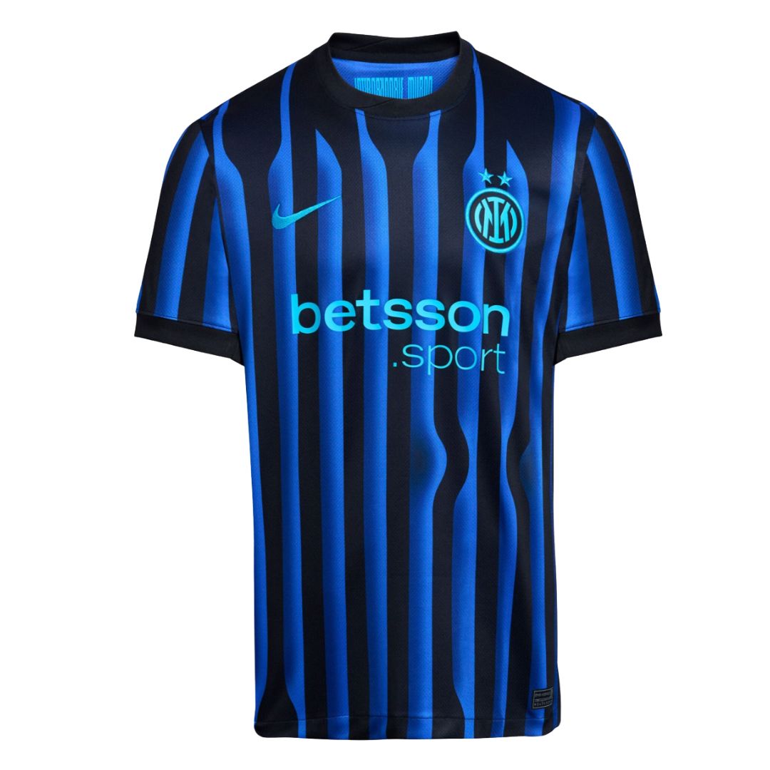 Inter Milan Home Stadium Jersey 25/26 - Retro Soccer Jersey