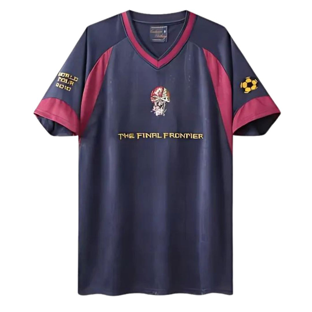 Iron Maiden X West Ham 2010 Home Shirt - Retro Soccer Jersey