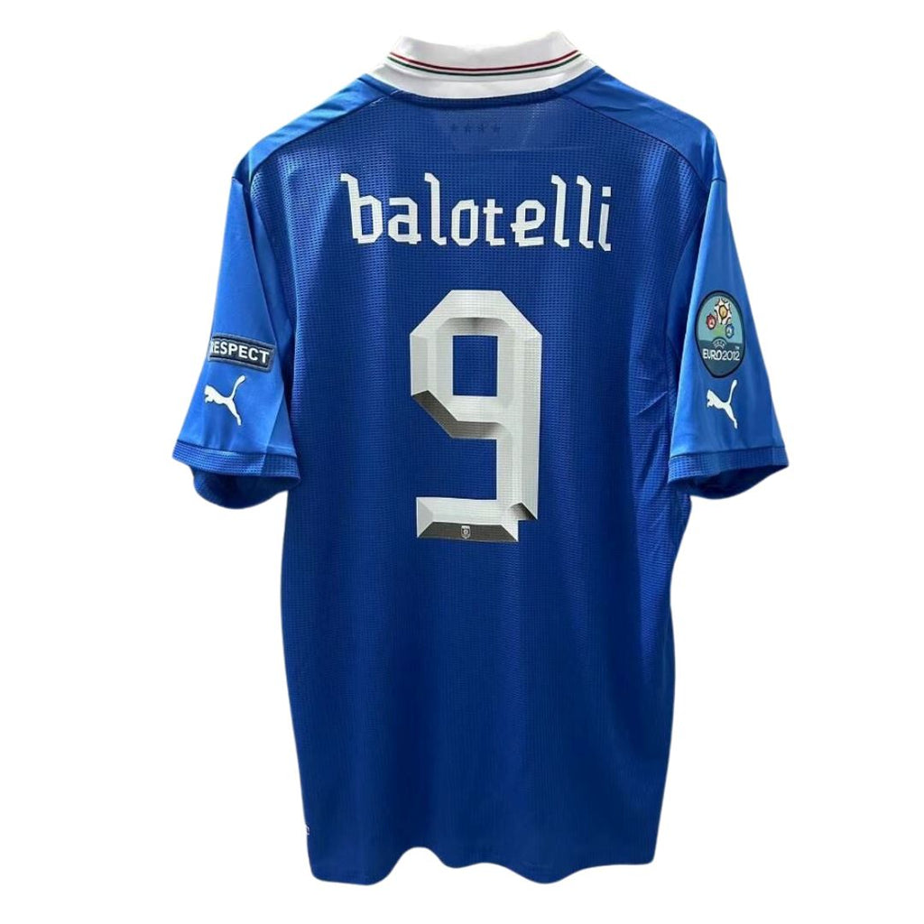 2012 Italy Home Jersey - Retro Soccer Jersey