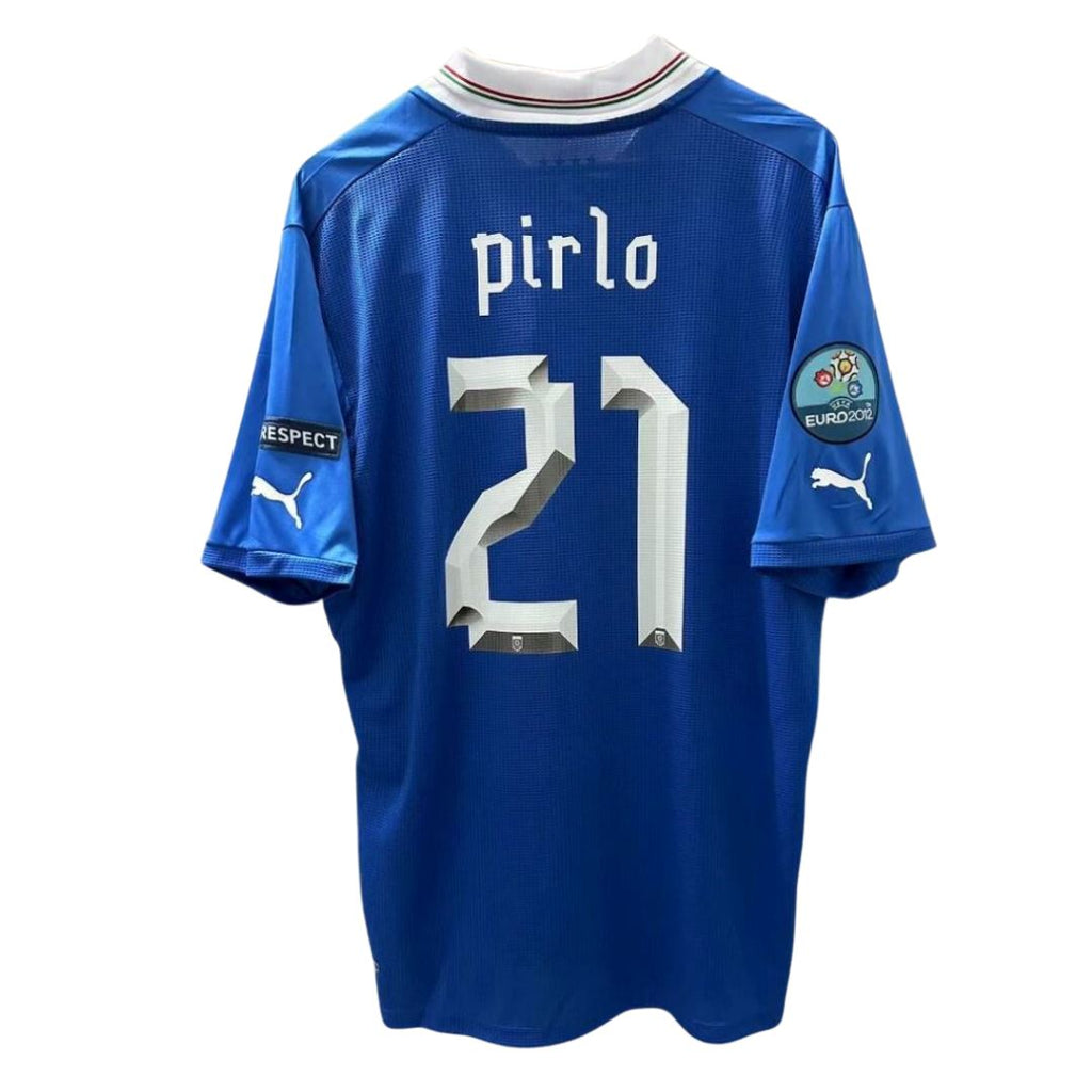 2012 Italy Home Jersey - Retro Soccer Jersey