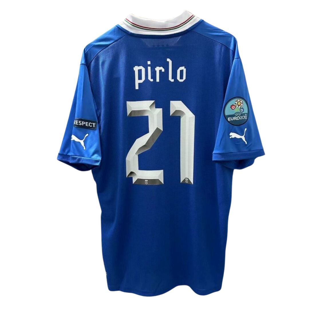 2012 Italy Home Jersey - Retro Soccer Jersey