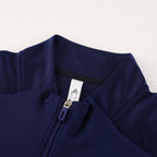Italy FIGC Navy Full Zip Training Tracksuit 24/25 - Retro Tracksuit