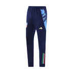 Italy FIGC Navy Full Zip Training Tracksuit 24/25 - Retro Tracksuit