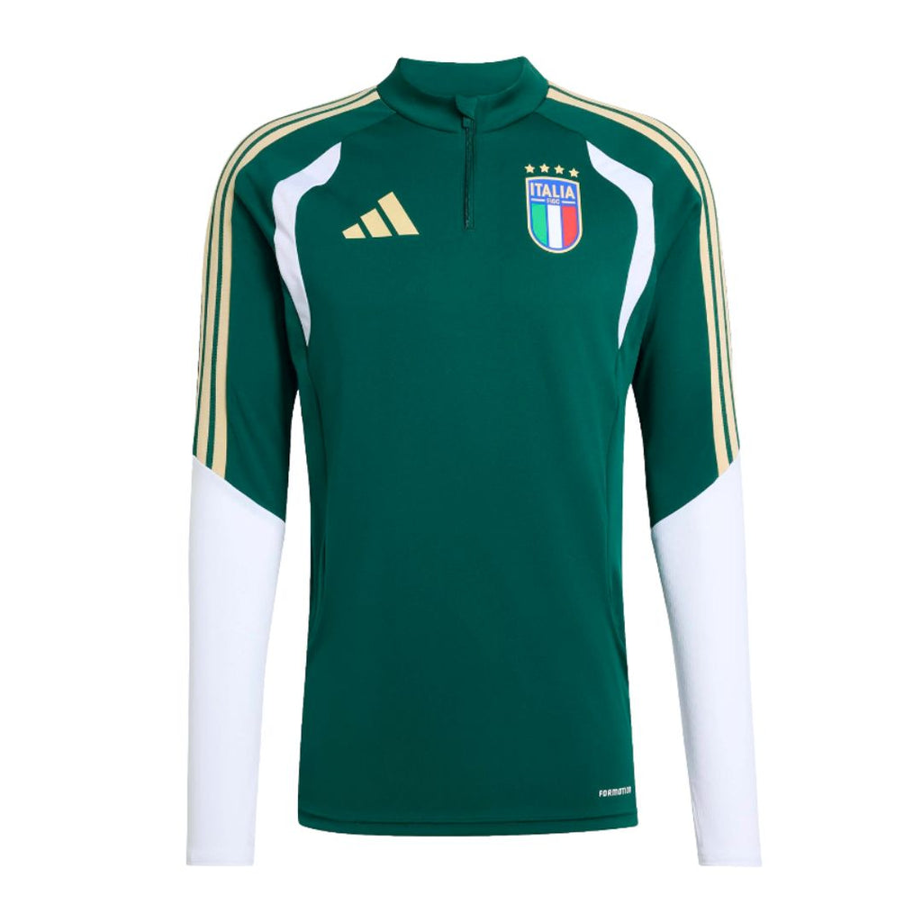 2026 Italy FIGC Training Tracksuit Green - Retro Tracksuit