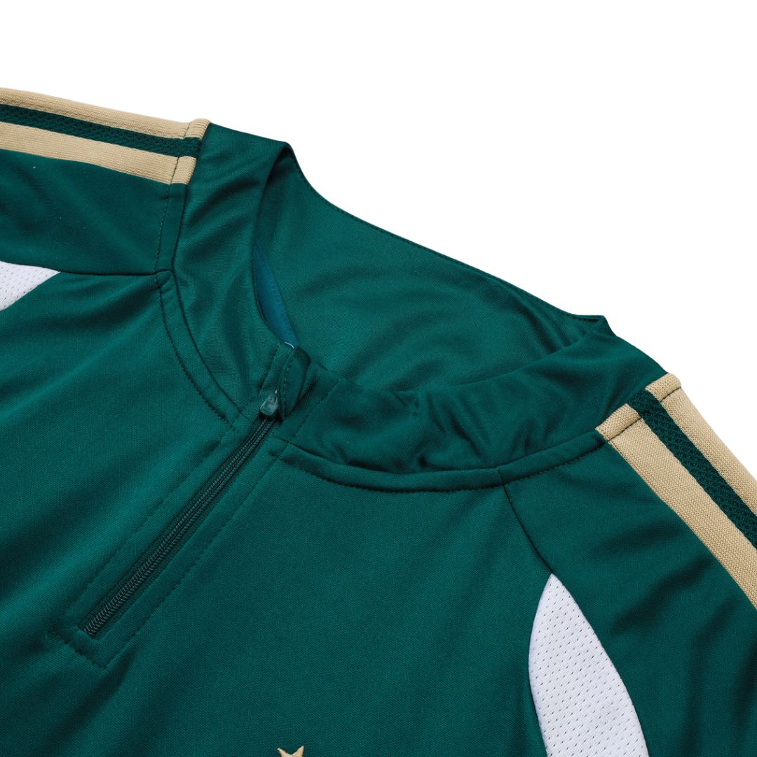 2026 Italy FIGC Training Tracksuit Green - Retro Tracksuit