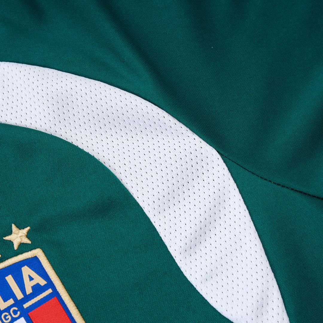 2026 Italy FIGC Training Tracksuit Green - Retro Tracksuit