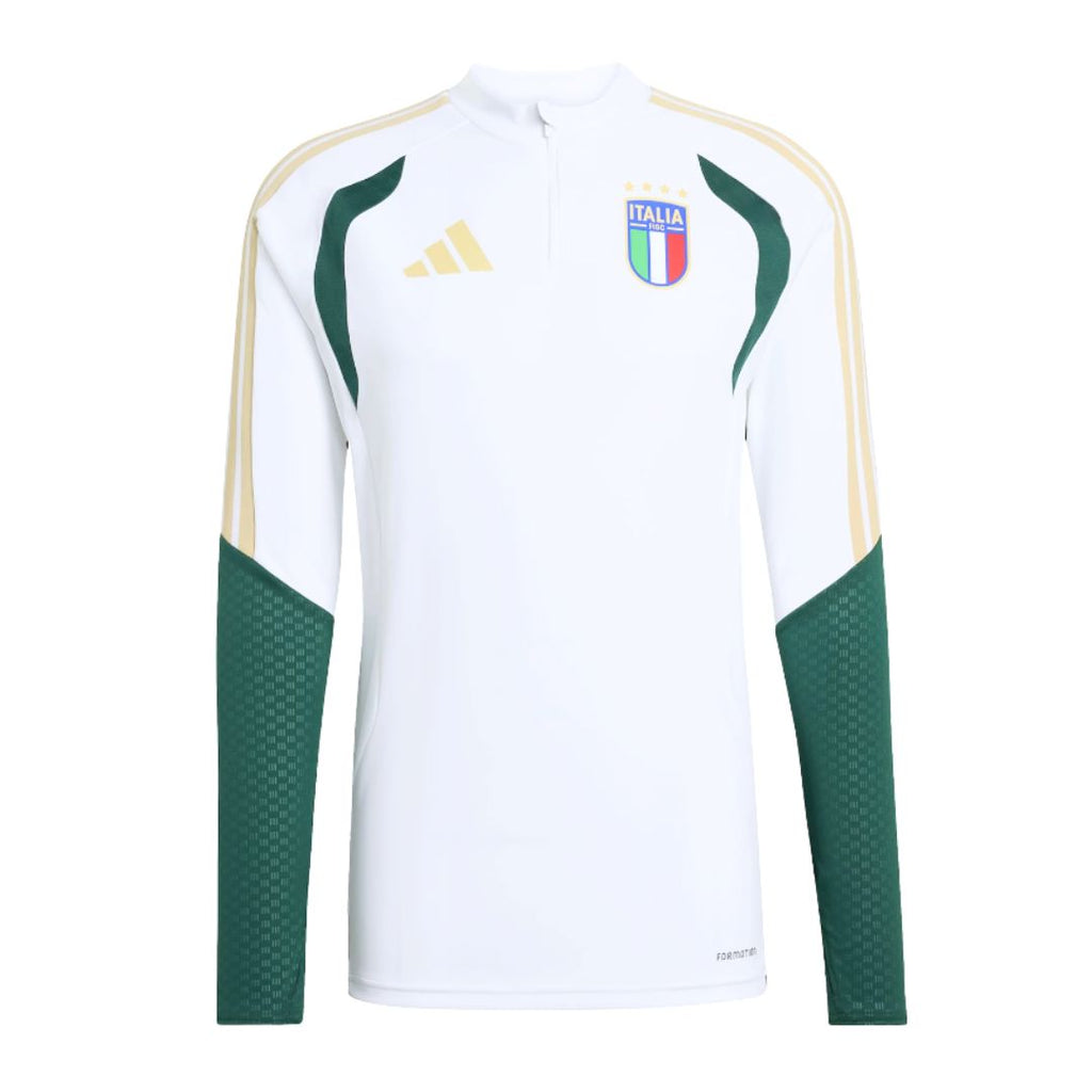 2026 Italy FIGC Training Tracksuit White - Retro Tracksuit