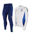 Italy FIGC White Training Tracksuit 24/25 Kids - Retro Tracksuit