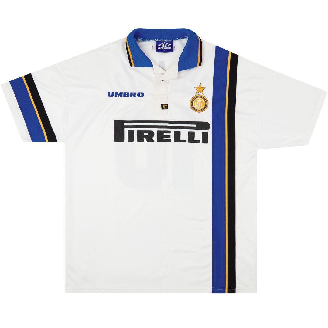 1997/98 Inter Milan Away Jersey - Retro Soccer Jersey