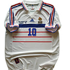 France 1998 World Cup Away Jersey Zidane 10 - Retro Soccer Jersey