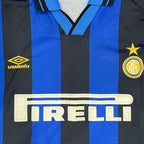 1995/96 Inter Milan Home Jersey - Retro Soccer Jersey