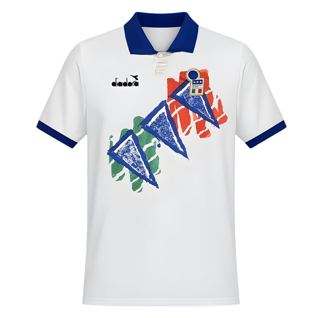 1994 Italy World Cup Pre-Match Jersey – Diadora - Retro Soccer Jersey