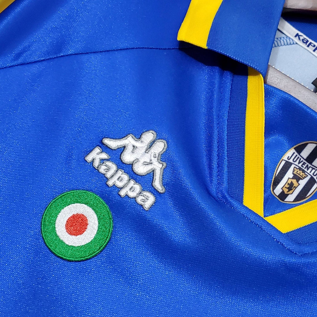 1995/96 Juventus UCL Away Jersey - Retro Soccer Jersey