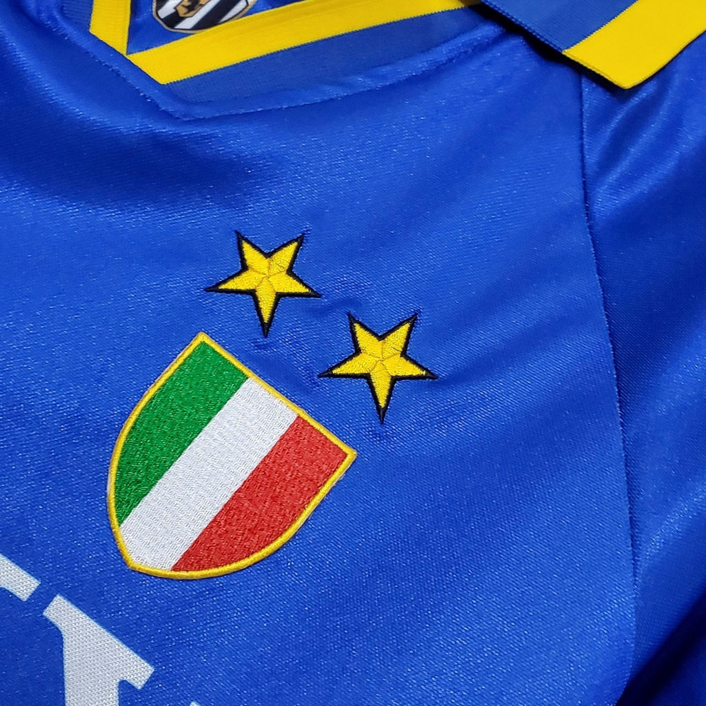 1995/96 Juventus UCL Away Jersey - Retro Soccer Jersey