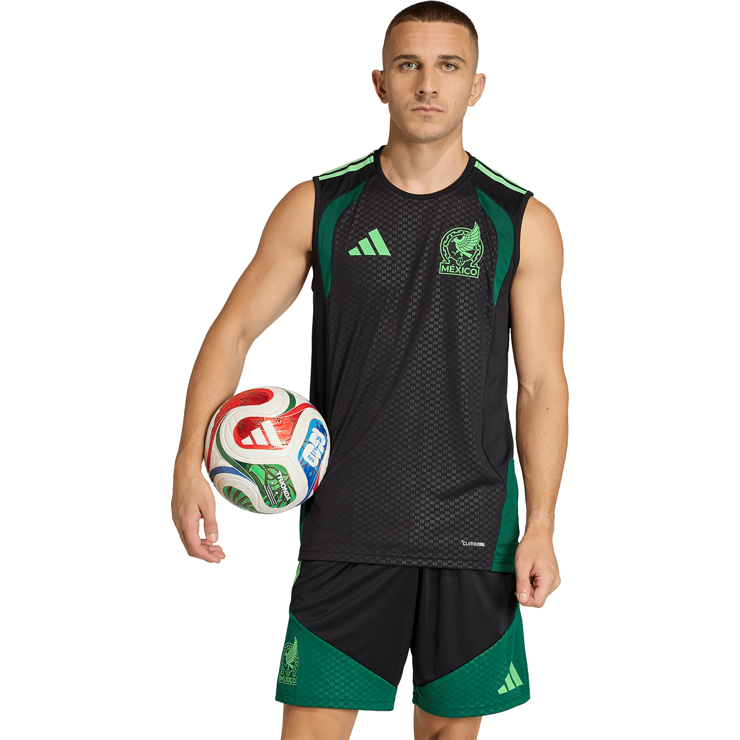 Mexico Men’s Tiro 26 Sleeveless Jersey - Soccer Jersey