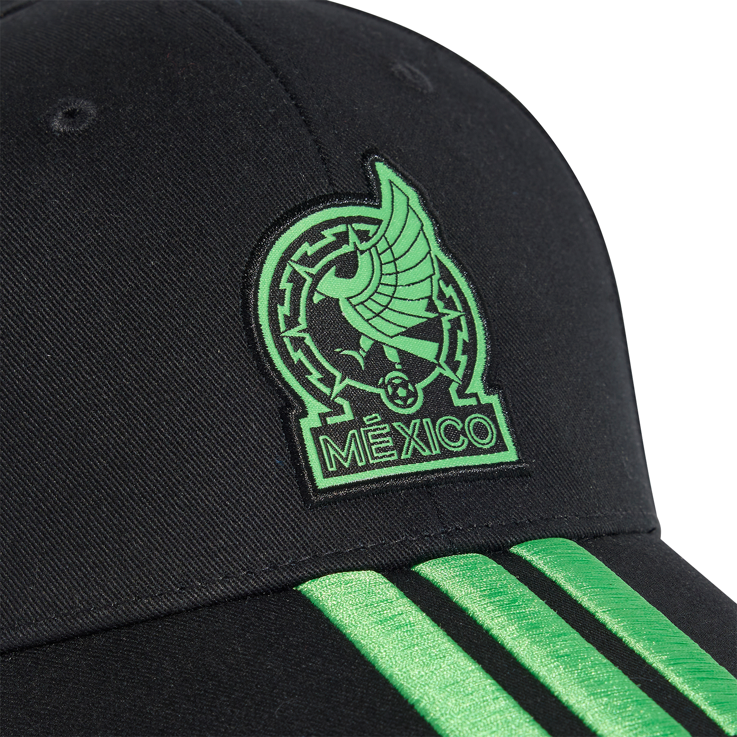 WC26 Mexico 3 Stripe Baseball Cap - Sports Cap