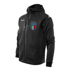 Kappa Italia FIGC Soft Shell Hooded Jacket Black - Sports Apparel
