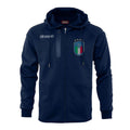 Kappa Italia FIGC Soft Shell Hooded Jacket Navy - Sports Apparel