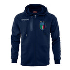 Kappa Italia FIGC Soft Shell Hooded Jacket Navy - Sports Apparel